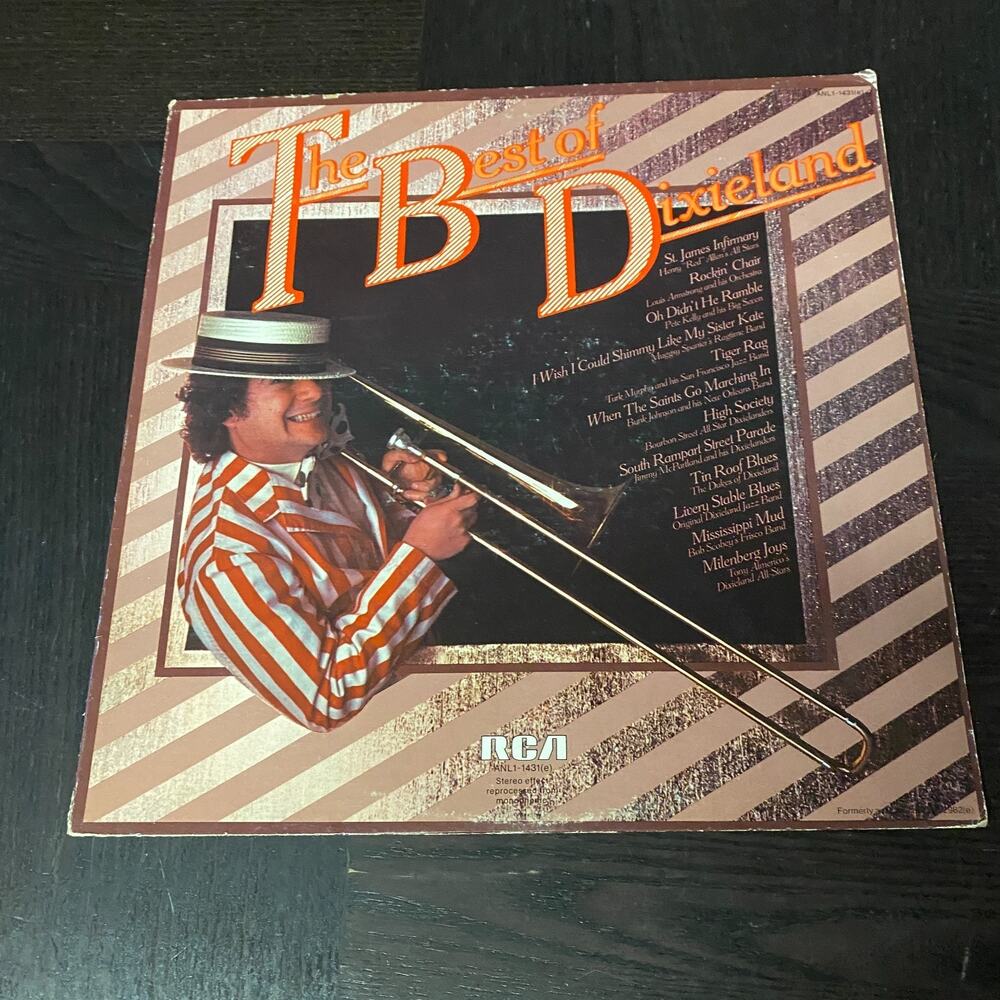 The Best of Dixieland LP 1976 RCA ANL1-1431 Louis Armstrong Muggsy Spanier